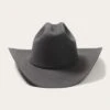 STETSON SKYLINE 6X COWBOY HAT GRANITE GREY 2 STETSON SKYLINE 6X COWBOY HAT GRANITE GREY -Western Cowboy Equipment GRANITE