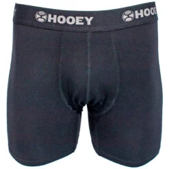 "HOOEY BAMBOO BRIEFS" MIST & BLACK 2- PACK- HU008