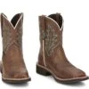 LADIES JUSTIN EMA 8" WESTERN BOOT-GY9539 -Western Cowboy Equipment JST 002 GY9539