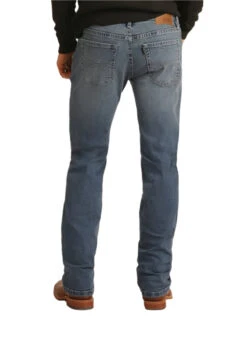 HOOEY SLIM FIT STRETCH STRAIGHT BOOTCUT JEANS #M1R1807