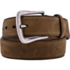 Nocona Brown Western Overlay Belt N2450444 -Western Cowboy Equipment N2450444 01