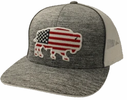 Red Dirt Hat Co. "USA Buffalo" Ball Cap