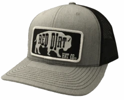 Red Dirt Hat Co. "Black Original Buffalo" Ball Cap
