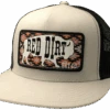 Red Dirt Hat Co. Great White Buffalo RDHC96 -Western Cowboy Equipment RDHC96 Great White Silver Black 1