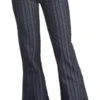 Ladies Rock & Roll High Rise Striped Jacquard Trouser Jeans RRWD5HRZQI -Western Cowboy Equipment RRWD5HRZQI Front 96158.1661375996 1