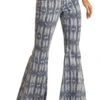 Ladies Rock & Roll High Rise Extra Stretch Aztec Print Bell Bottom Jeans RRWD7PRZRF -Western Cowboy Equipment RRWD7PRZRFZ 92294.1661960307 1