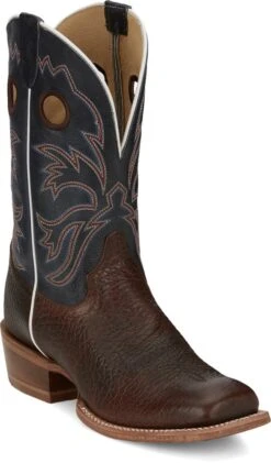 Men's Tony Lama Wide Square Toe Western Boot SA2013