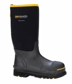 Mens Dry Shod Steel Toe Protective Work Boot STT-UH-HBK