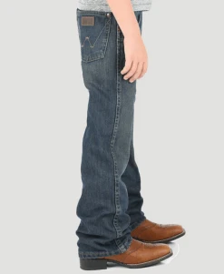 Boy's Wrangler Retro Bootcut Jeans In Fall City BRT20FL