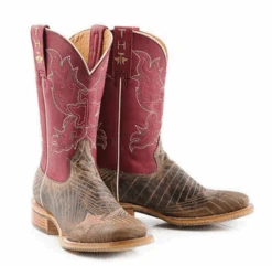 Ladies Tin Haul Super Nova Star Square Toe Boots 14-021-0007-1472