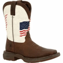 Durango Big Kids Distressed Flag Western Boot