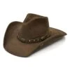 Stetson Roxbury Shapeable Leather Cowboy Western Hat TRROXB-8434 -Western Cowboy Equipment Stetson TRROXB 8434MC 1 1024x1024 1