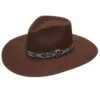 Twister Women’s Pinch Front Brown Hat - T7810002 -Western Cowboy Equipment T7810002 front