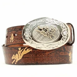 Kids Rodeo Bullrider Belt By Nocona N4422002