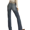 Rock And Roll Cowgirl Ladies High Rise Medium Wash Bootcut Jeans WH-1684 1 Rock And Roll Cowgirl Ladies High Rise Medium Wash Bootcut Jeans WH-1684 -Western Cowboy Equipment WH 1684 B bk