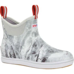 XTRATUF MEN'S ANKLE DECK BOOT MOSSY OAK ELEMENTS Camo XMABMOH