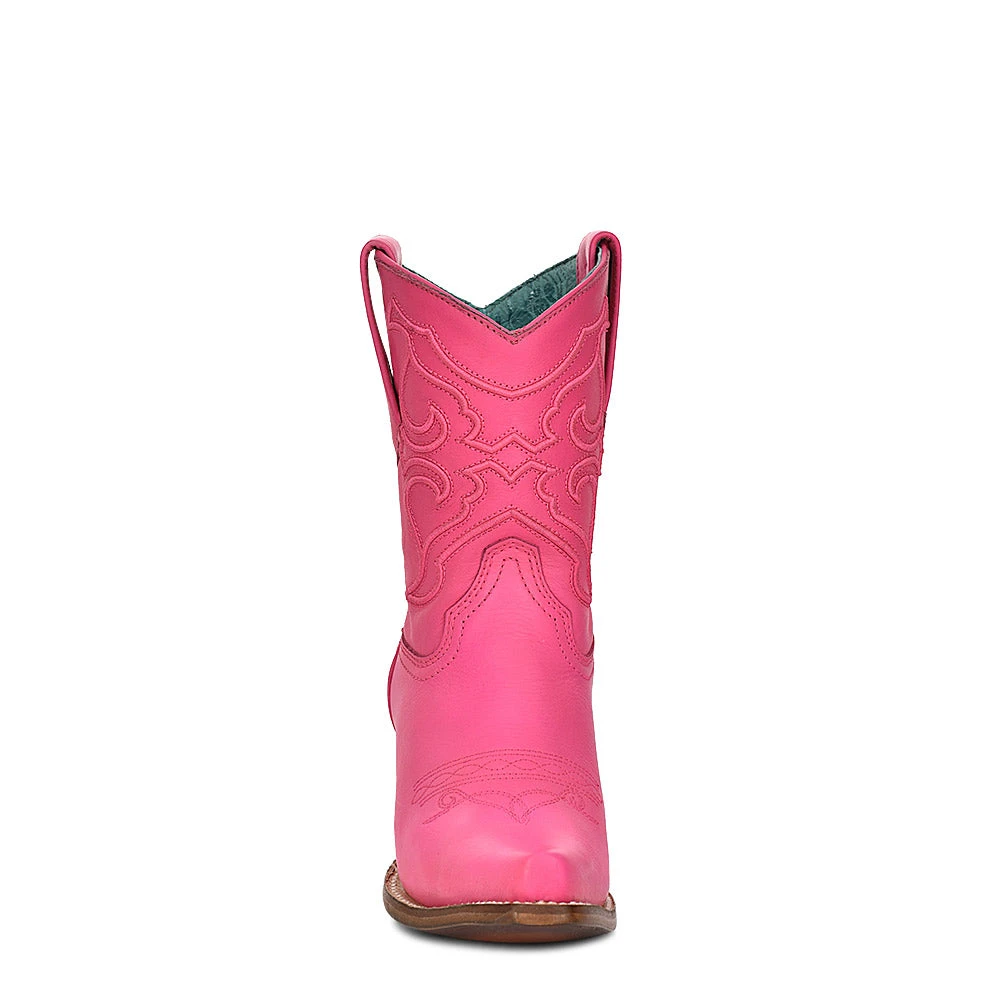 Ladies Corral Embroidery Snip Toe Boots Fuchsia Z5137 5 Ladies Corral Embroidery Snip Toe Boots Fuchsia Z5137 - Image 3