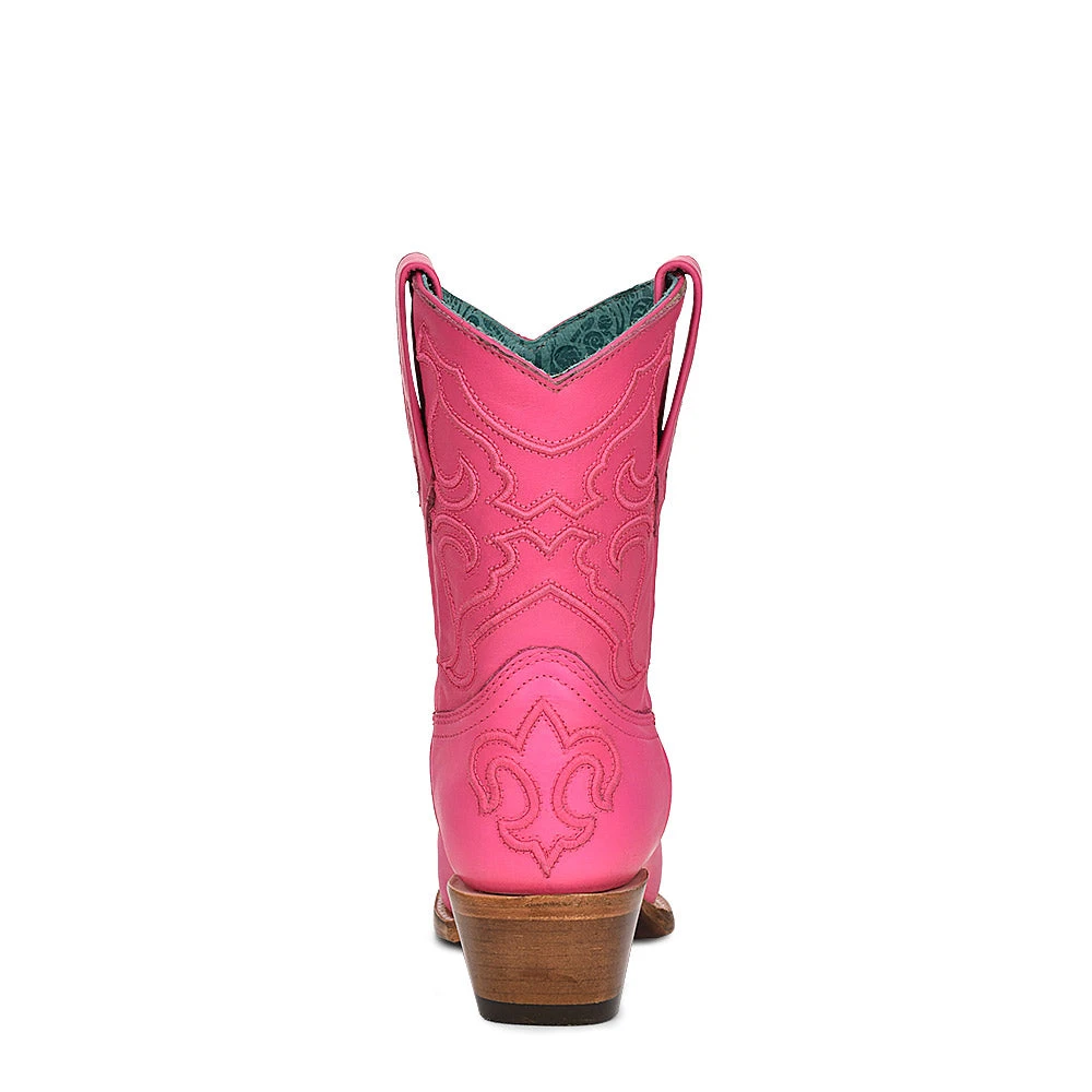 Ladies Corral Embroidery Snip Toe Boots Fuchsia Z5137 6 Ladies Corral Embroidery Snip Toe Boots Fuchsia Z5137 - Image 4