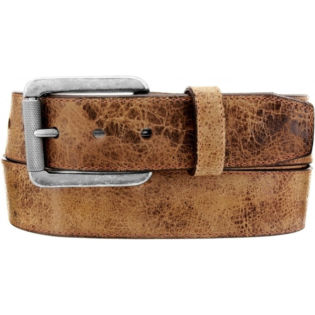 Men's Justin 1 5/8" Tan Rd Tailgunner Belt C13436 3 Men's Justin 1 5/8" Tan Rd Tailgunner Belt C13436