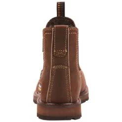 Ariat Men's Groundbreaker Chelsea H20 Steel Toe Brown Boots 10024983 -Western Cowboy Equipment ariat groundbreaker 6 inch waterproof steel toe chelsea work boot 10024983 23
