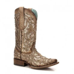 Corral Ladies Marsha Square Toe Boot C3275 7 Corral Ladies Marsha Square Toe Boot C3275 -Western Cowboy Equipment c3275