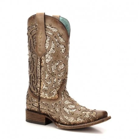 Corral Ladies Marsha Square Toe Boot C3275 4 Corral Ladies Marsha Square Toe Boot C3275 - Image 2