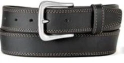Justin Men's Black Work Belt C14023