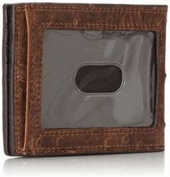 M&F Nocona Belt Co. Double Bifold Money Clip Ostrich, Brown -Western Cowboy Equipment cc0b2fbe de43 4331 89c2 97362d5a789d