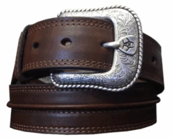 Men's Ariat Belt Medium Brown Rowdy A1019444