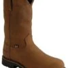 JUSTIN MEN'S WYOMING WORKER II WATERPROOF STEEL TOE WORK BOOTS SE4961