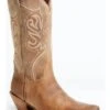 Dan Post Ladies Taupe Karmel R Toe Boot DP80051 -Western Cowboy Equipment dan post dp80051 all over taupe karmel