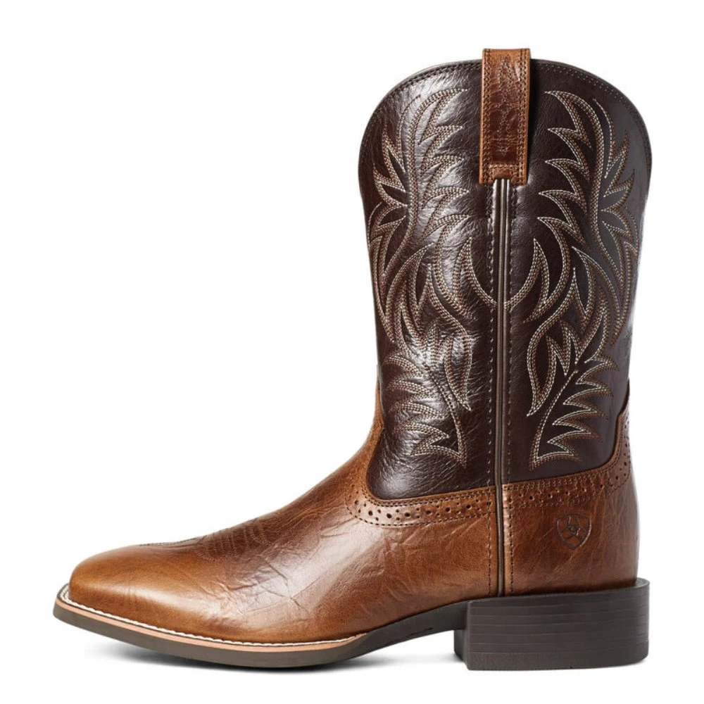 Mens Ariat Sport Wide Square Toe Western Boot 10035996 4 Mens Ariat Sport Wide Square Toe Western Boot 10035996 - Image 2