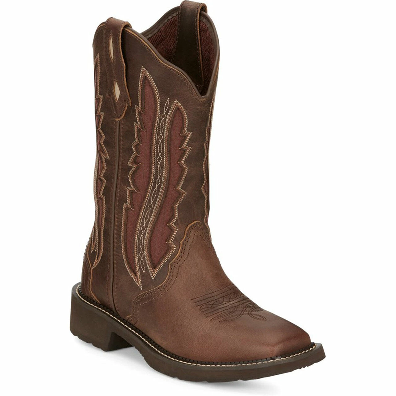 Justin Women's Boots - Paisley - Spice Brown #GY2801 3 Justin Women's Boots - Paisley - Spice Brown #GY2801