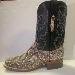 Men's Cowtown Natural Rock Python Boot Q810