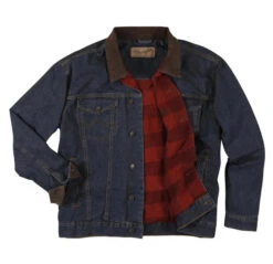 Mens Wrangler Cowboy Cut Blanket Lined Jacket 1074265RT