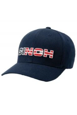 Cinch Men's Patriotic Baseball Cap- Navy Blue