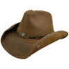 Stetson Roxbury Shapeable Leather Cowboy Western Hat TRROXB-843489 -Western Cowboy Equipment media 81015.1608044675 1