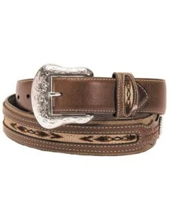 Nocona Men's Middle Inlay Belt N2475702