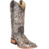 Circle G Ladies Crackle Diamond Embroidered Western Boots L5078 -Western Cowboy Equipment s l1000 13b64268 042b 4dbe 96ab 29c0465d0750