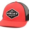 Men's Ariat Ball Cap Logo Patch Red A300016304 -Western Cowboy Equipment s l1600 1 65e62f71 ce4a 4ba6 b155 e25d408b8e41