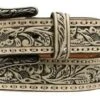 Ariat Ladies Western Glitter Inlay Floral Western Belt A1530205 -Western Cowboy Equipment s l300 8