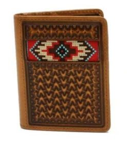 Ariat® Mens Aztec BiFold Wallet A3543608