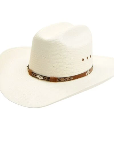Stetson 10X Ivory Rodeo Vent Straw Cowboy Hat 3 Stetson 10X Ivory Rodeo Vent Straw Cowboy Hat