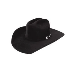 Stetson Felt Hats - Buffalo Collection - Corral - 4X - Black