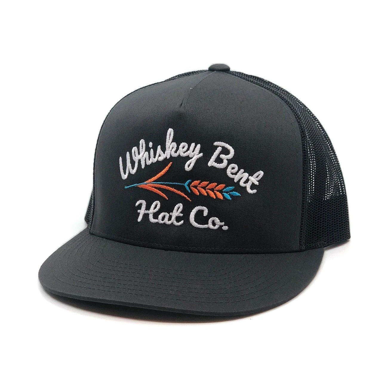 Whiskey Bent Hat Co Troubador Charcoal 3 Whiskey Bent Hat Co Troubador Charcoal