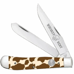 Whiskey Bent Brown Hide Trapper Knife WB11-02